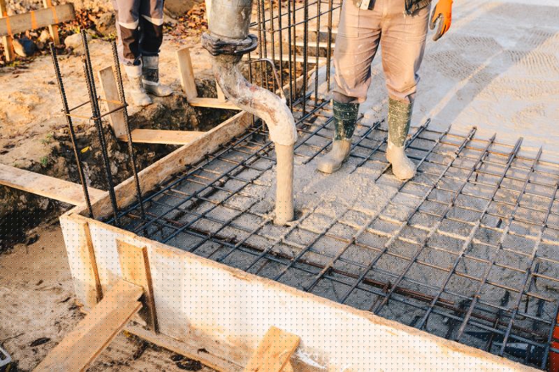 Foundation Concrete Pouring