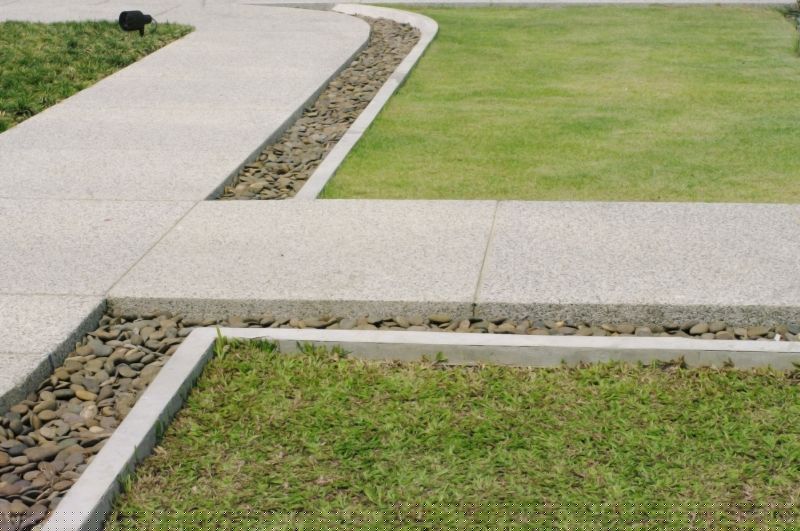 Yard Curbing Installation