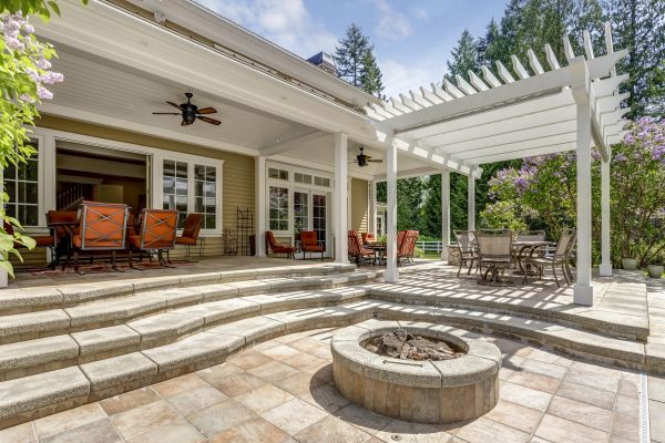 Patio Addition in Bainbridge Island