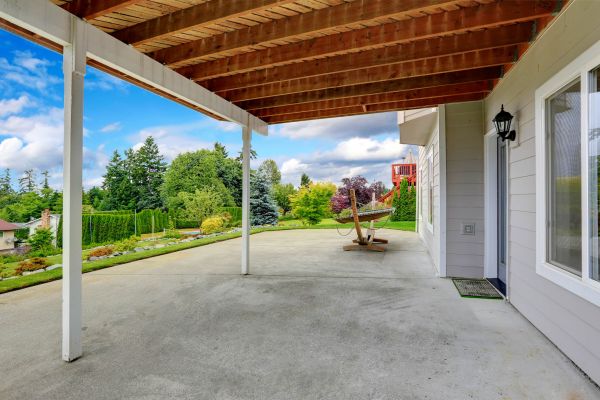 Backyard Patio Installation in Bainbridge Island