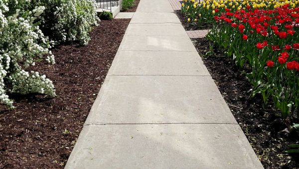 Cement Sidewalk Installation in Bainbridge Island