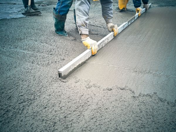Cement Slab Installation in Bainbridge Island