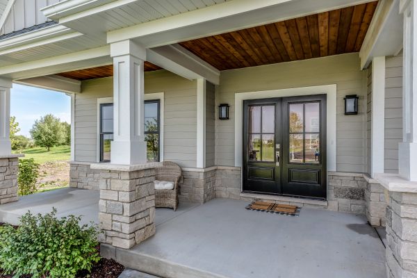 Concrete Porch Construction in Bainbridge Island