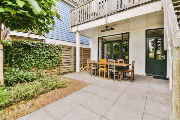 Backyard Slab Installation in Bainbridge Island