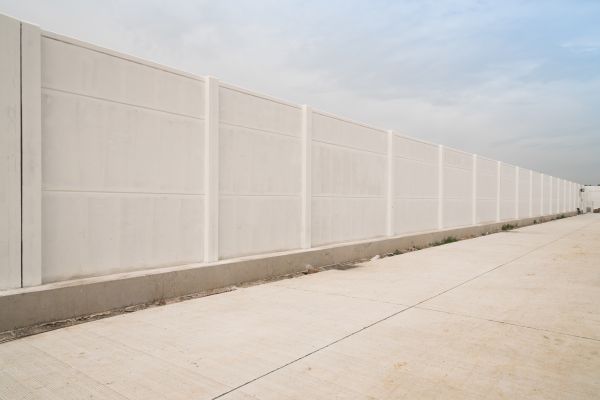 Concrete Fence Construction in Bainbridge Island