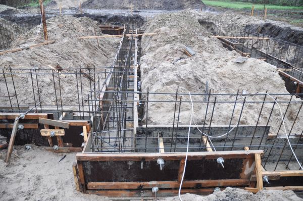 House Footing Construction in Bainbridge Island