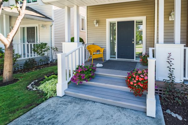Entryway Steps Replacement in Bainbridge Island