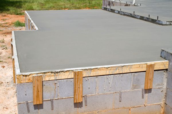 Concrete Slab Installation in Bainbridge Island