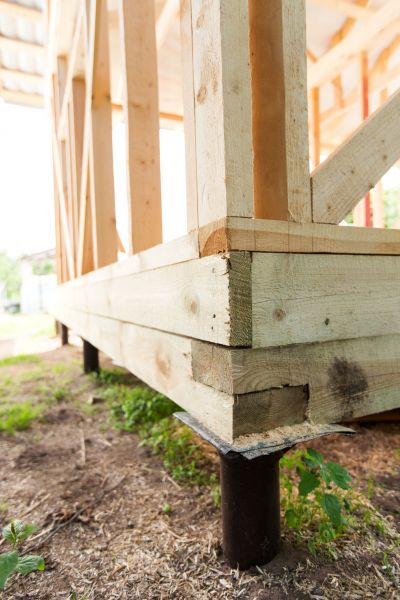 Barn Footing Installation in Bainbridge Island