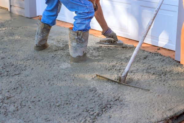 Driveway Slab Construction in Bainbridge Island