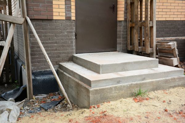 Cement Steps Construction in Bainbridge Island
