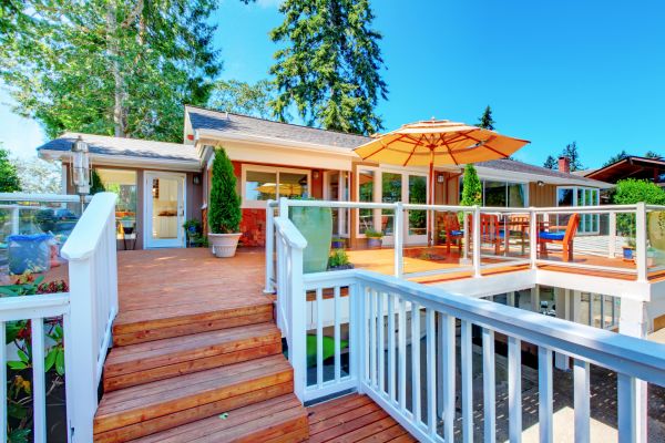 Patio Staircase Installation in Bainbridge Island