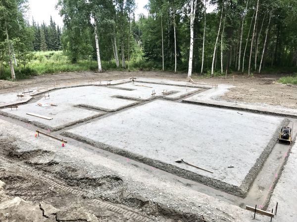 Foundation Footer Installation in Bainbridge Island