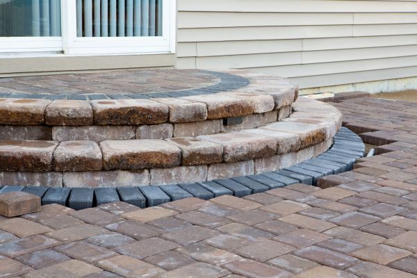 Patio Step Installation in Bainbridge Island