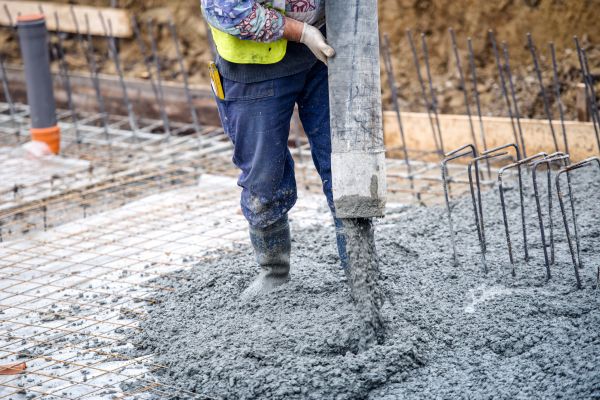 Cabin Foundation Pouring in Bainbridge Island