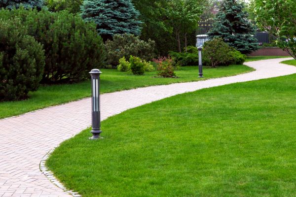 Backyard Sidewalk Installation in Bainbridge Island